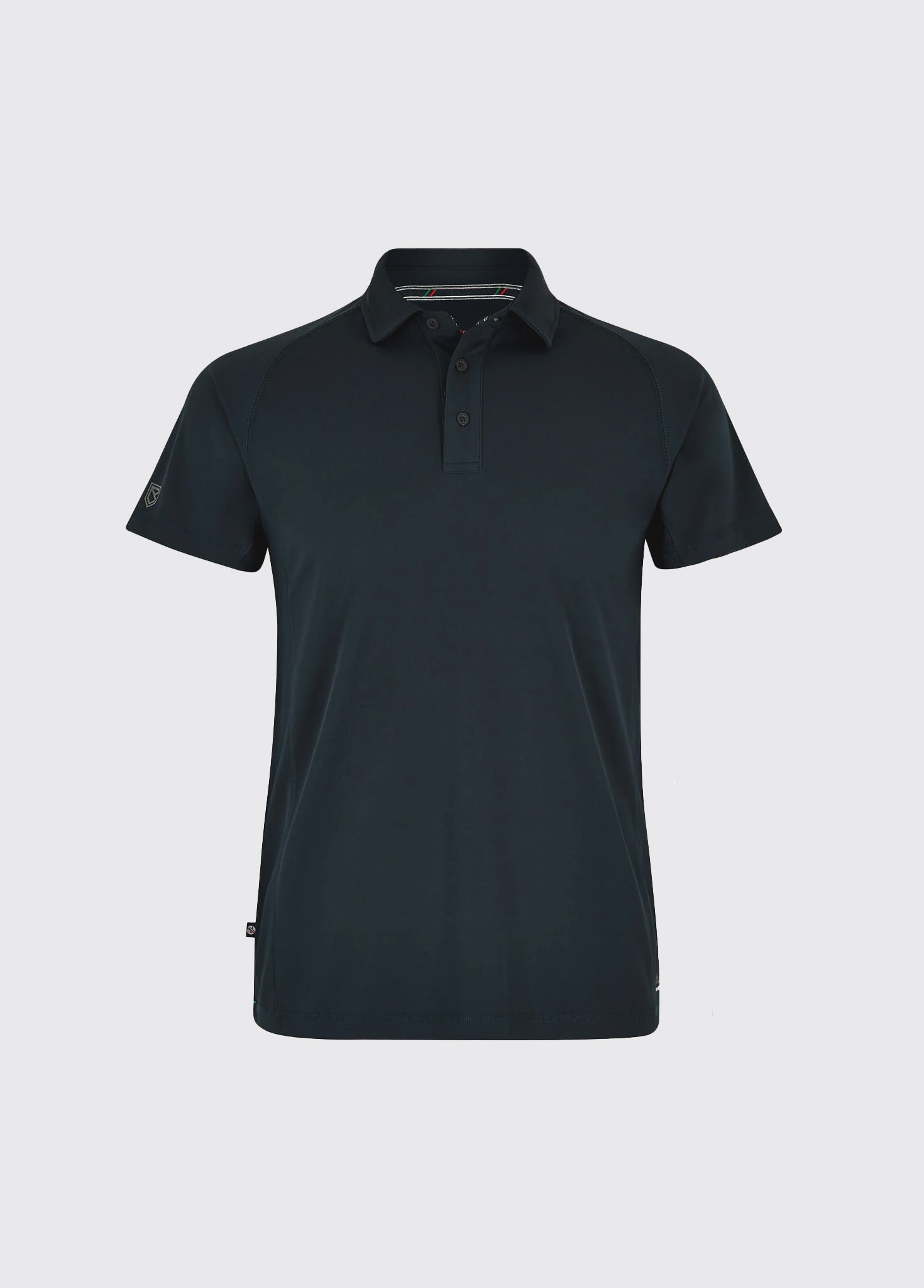 Menton Men's Technical Polo - Black