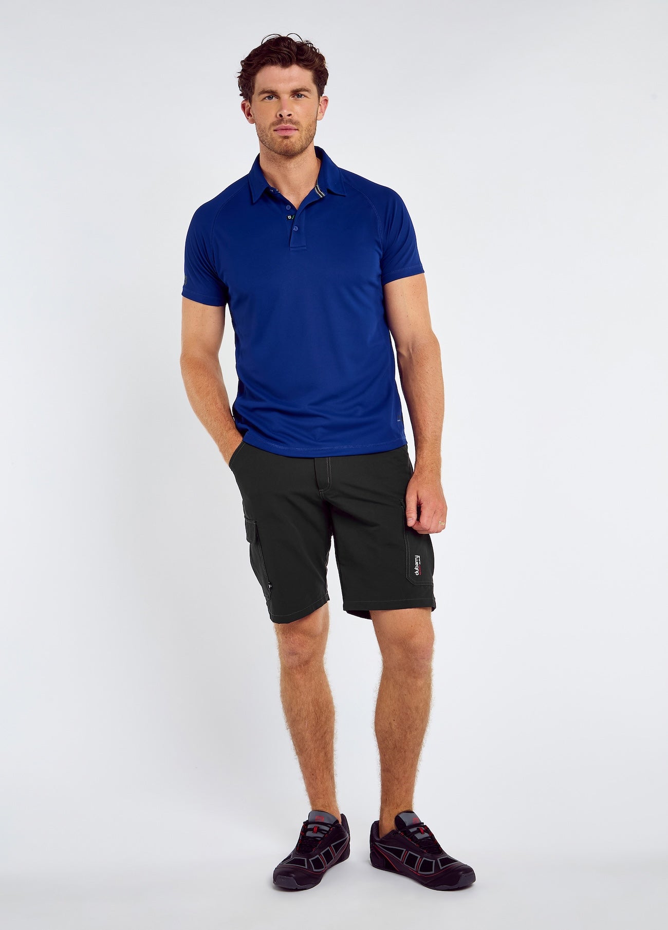 Menton Men's Technical Polo - Ultra Marine