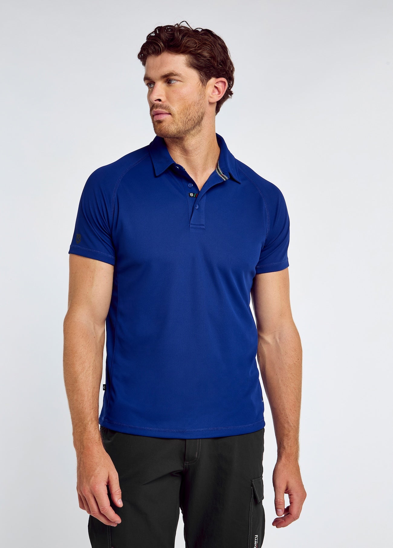 Menton Men's Technical Polo - Ultra Marine