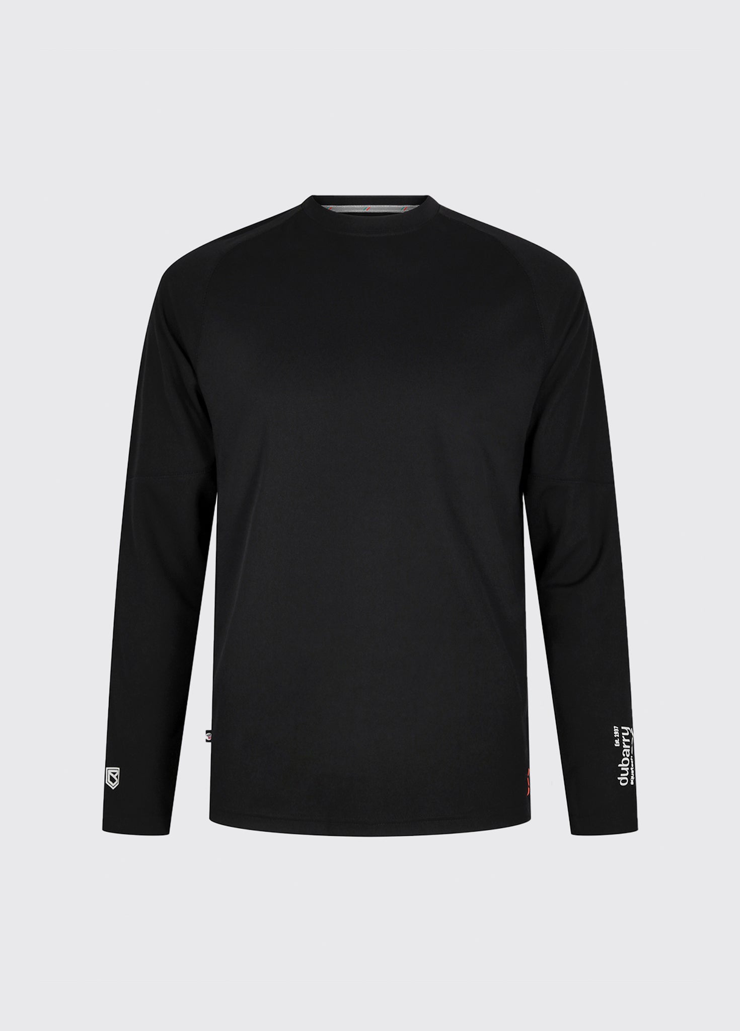 Ancona Men's Long-sleeved Tee - Black