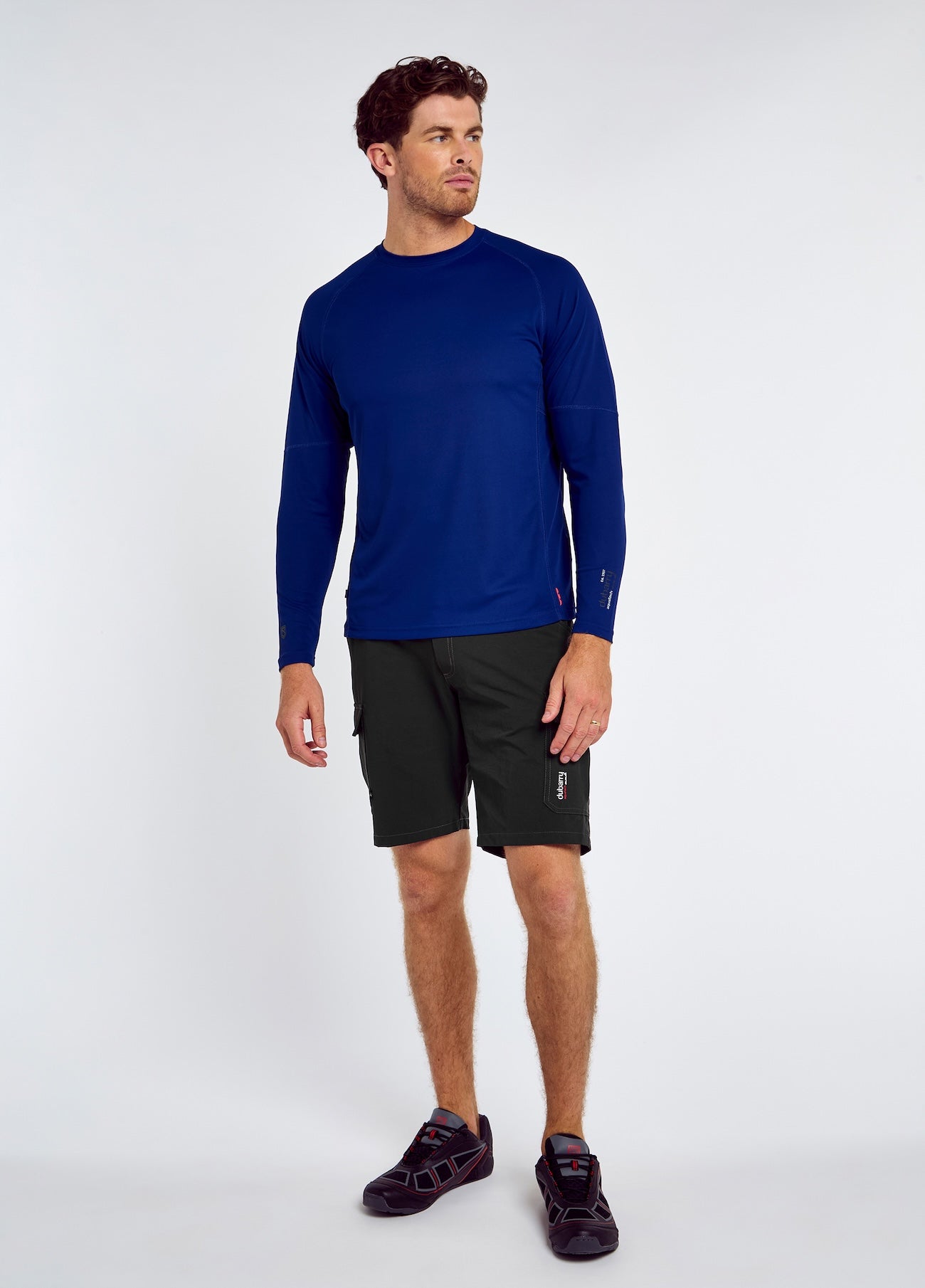 Ancona Men's Long-sleeved Tee - Ultra Marine