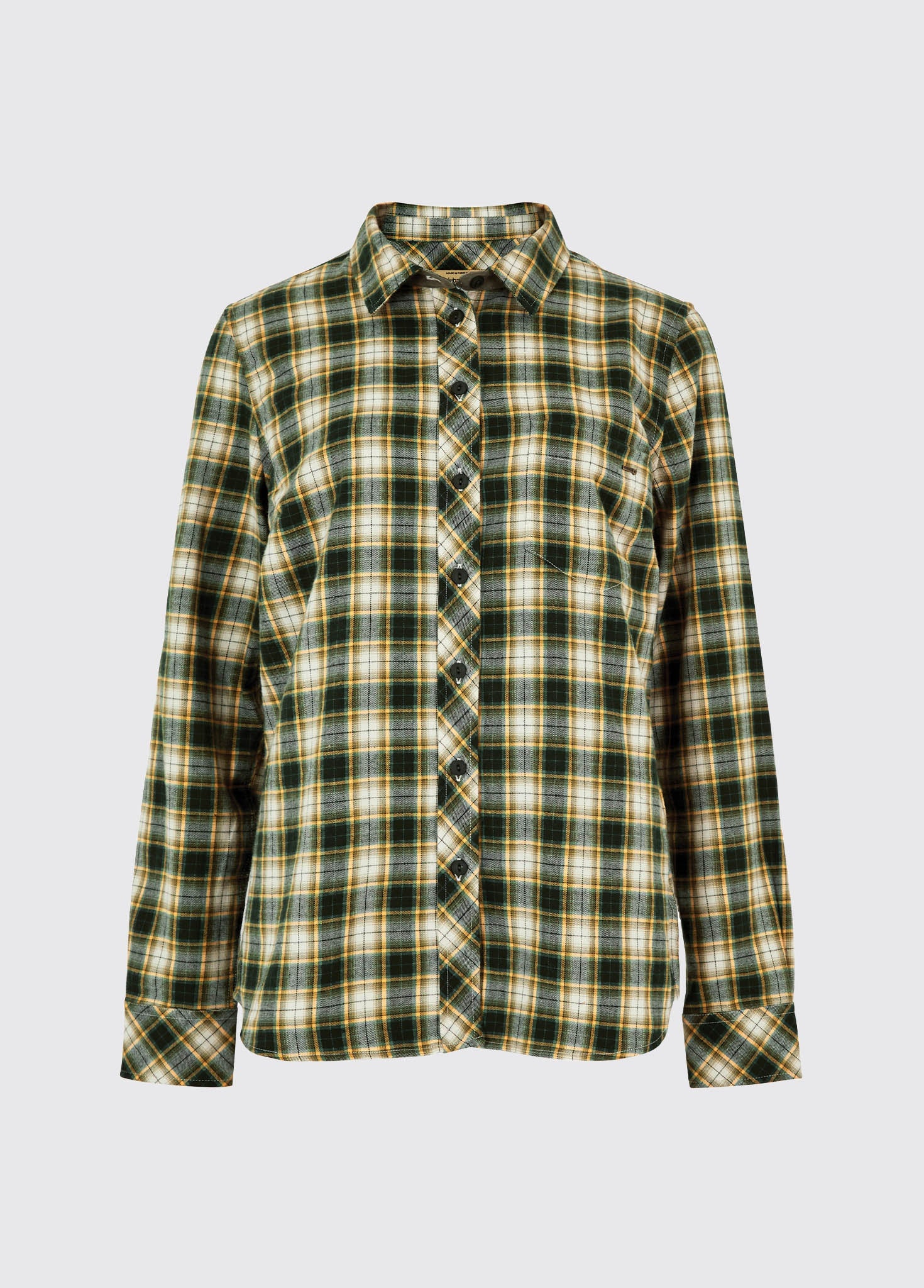 Japonica Check Shirt -Olive