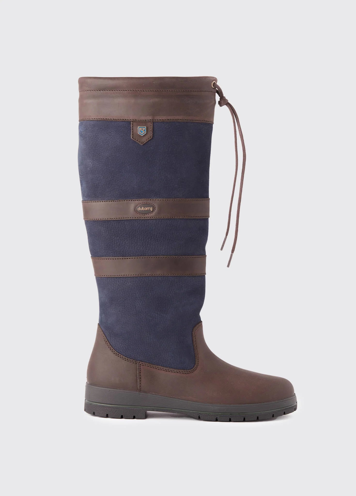 Galway Country Boot - Navy/Brown