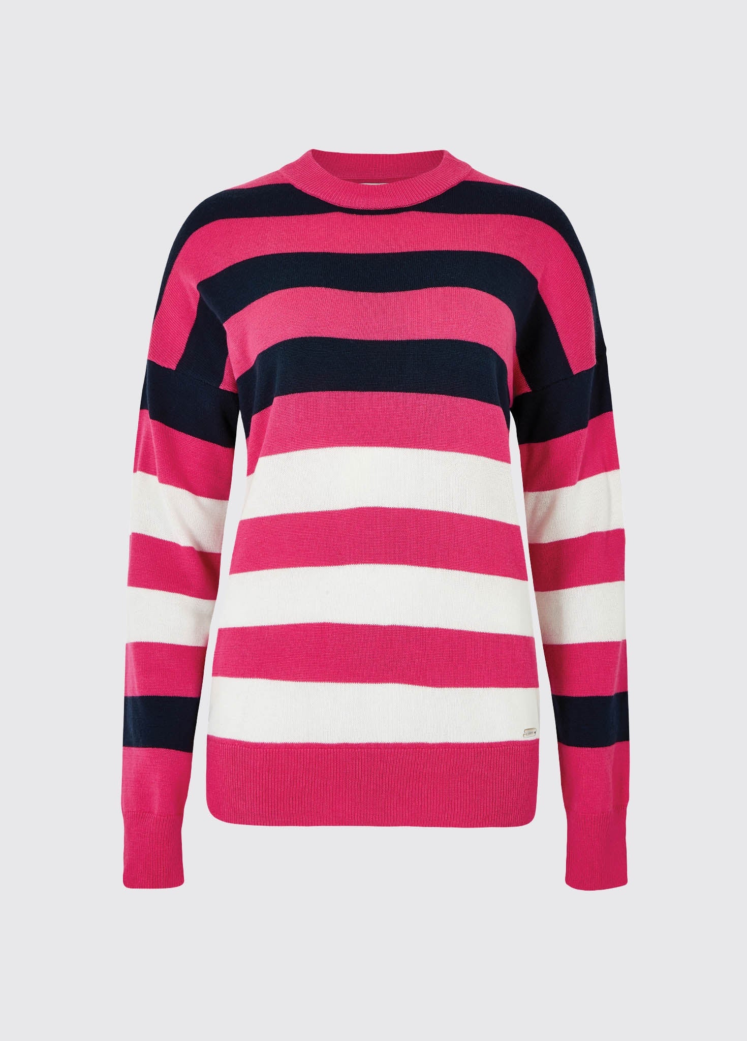 Aranmore Crew Neck Sweater - Cerise