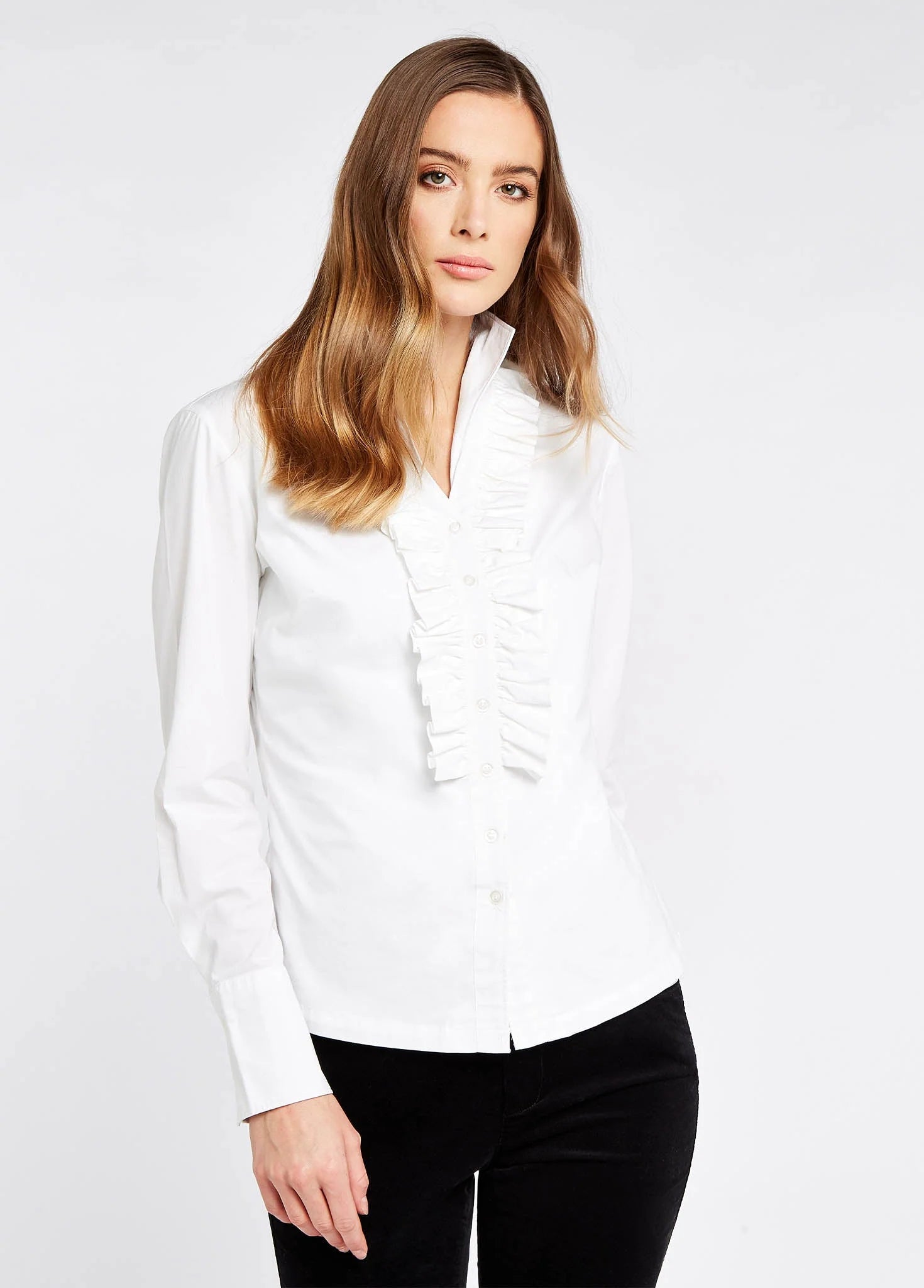 Hydrangea Shirt - White