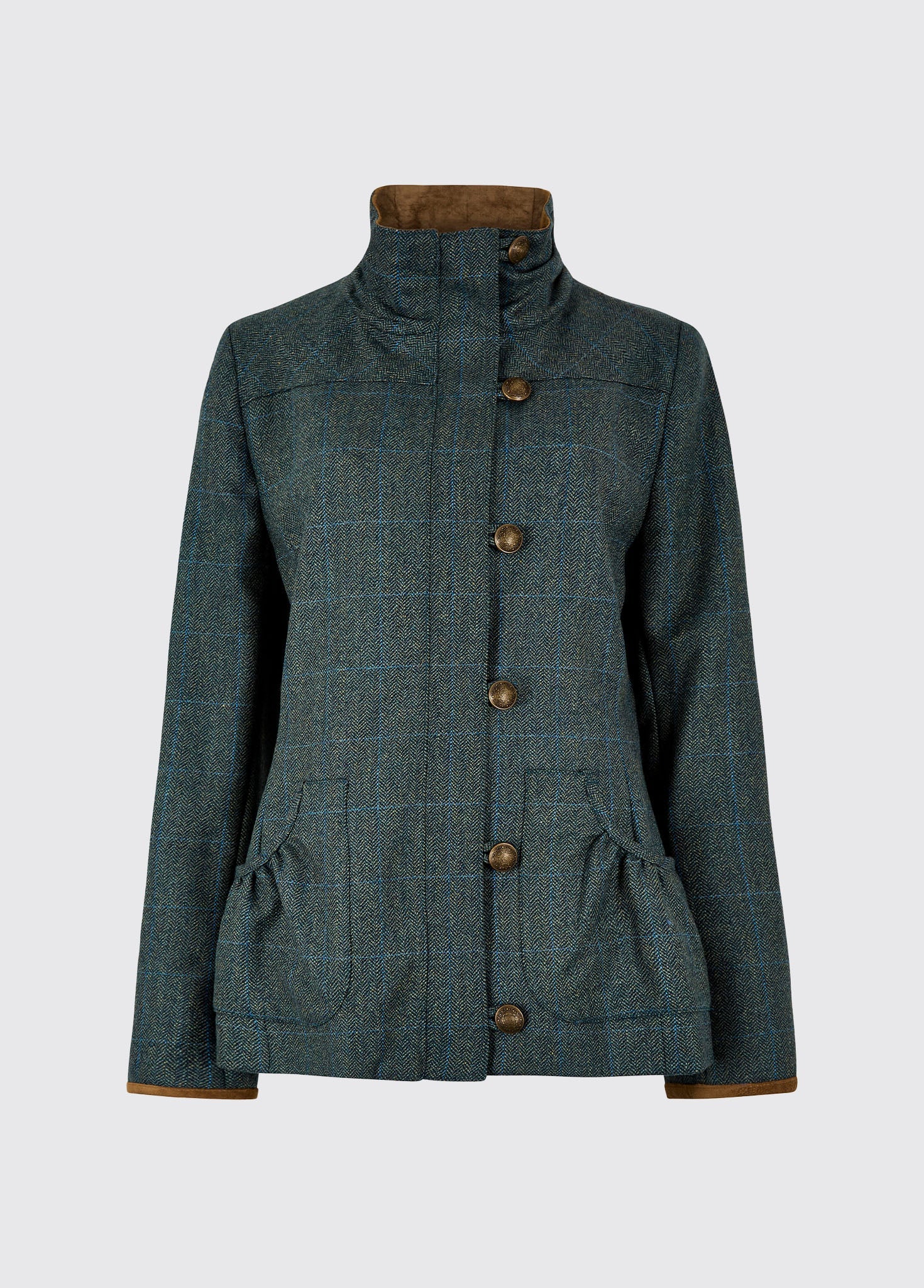 Bracken Tweed Coat - Mist