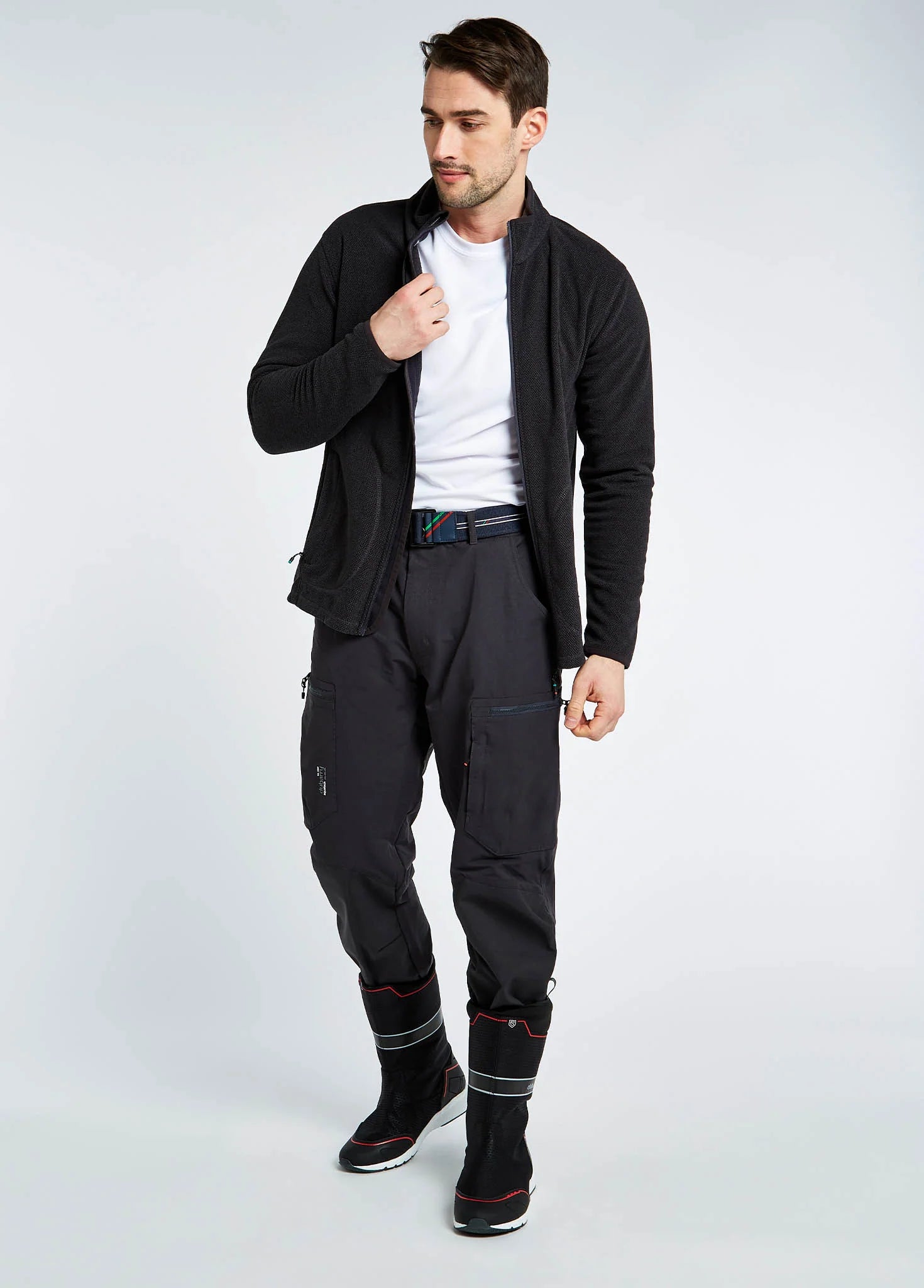 Dubrovnik Mens - Technical trousers Long - Graphite