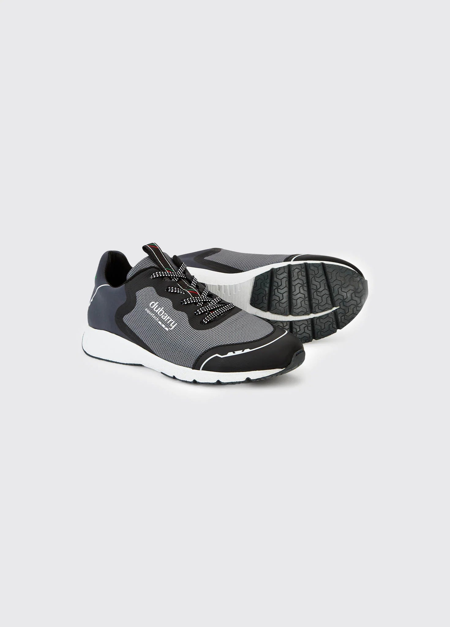 Palma Lightweight Laced Trainer - Graphite