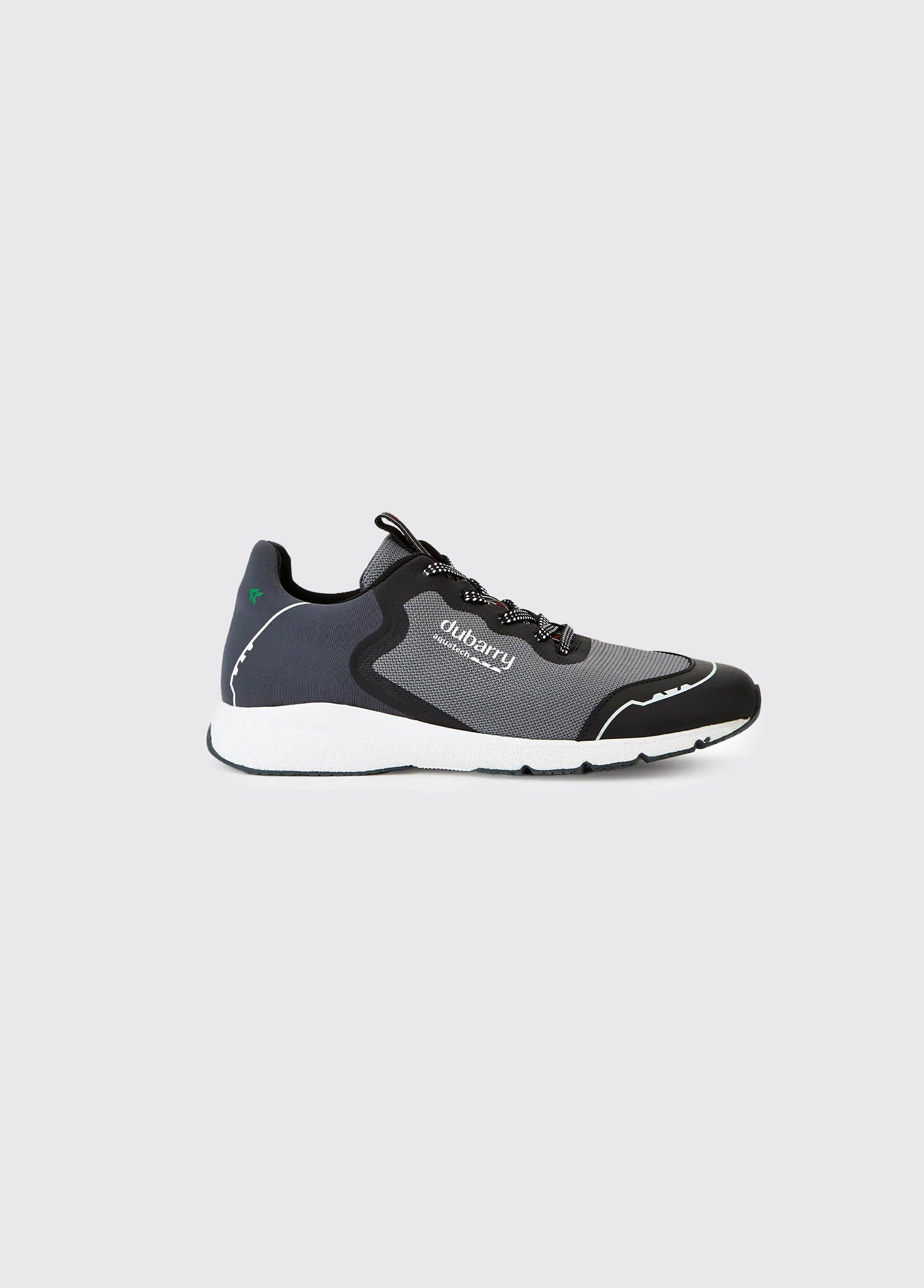 Palma Lightweight Laced Trainer - Graphite