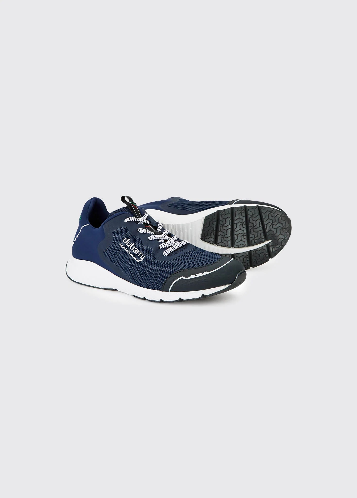 Palma Lightweight Laced Trainer - Navy