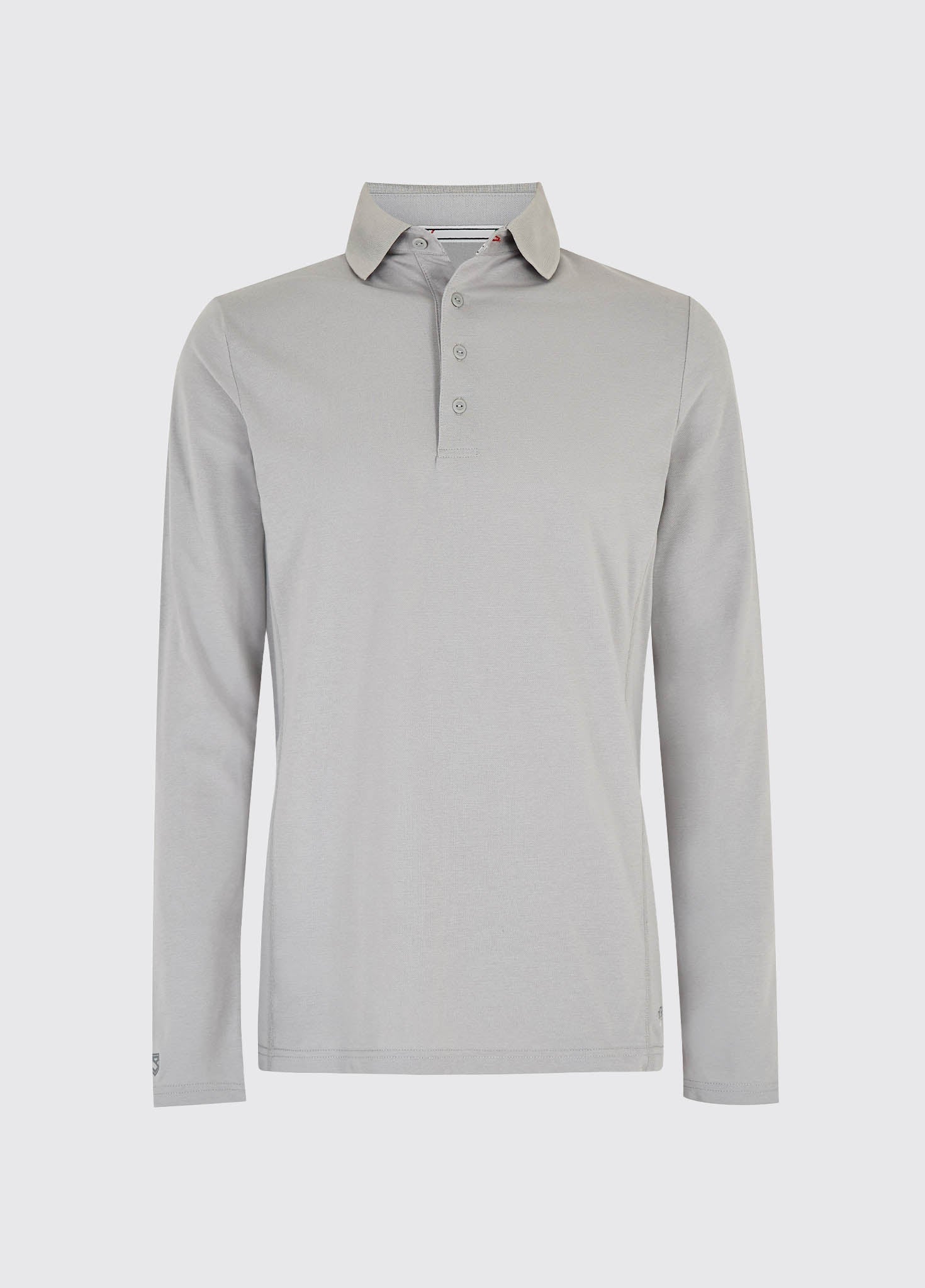 Freshford Unisex Long-sleeved Polo - Platinum