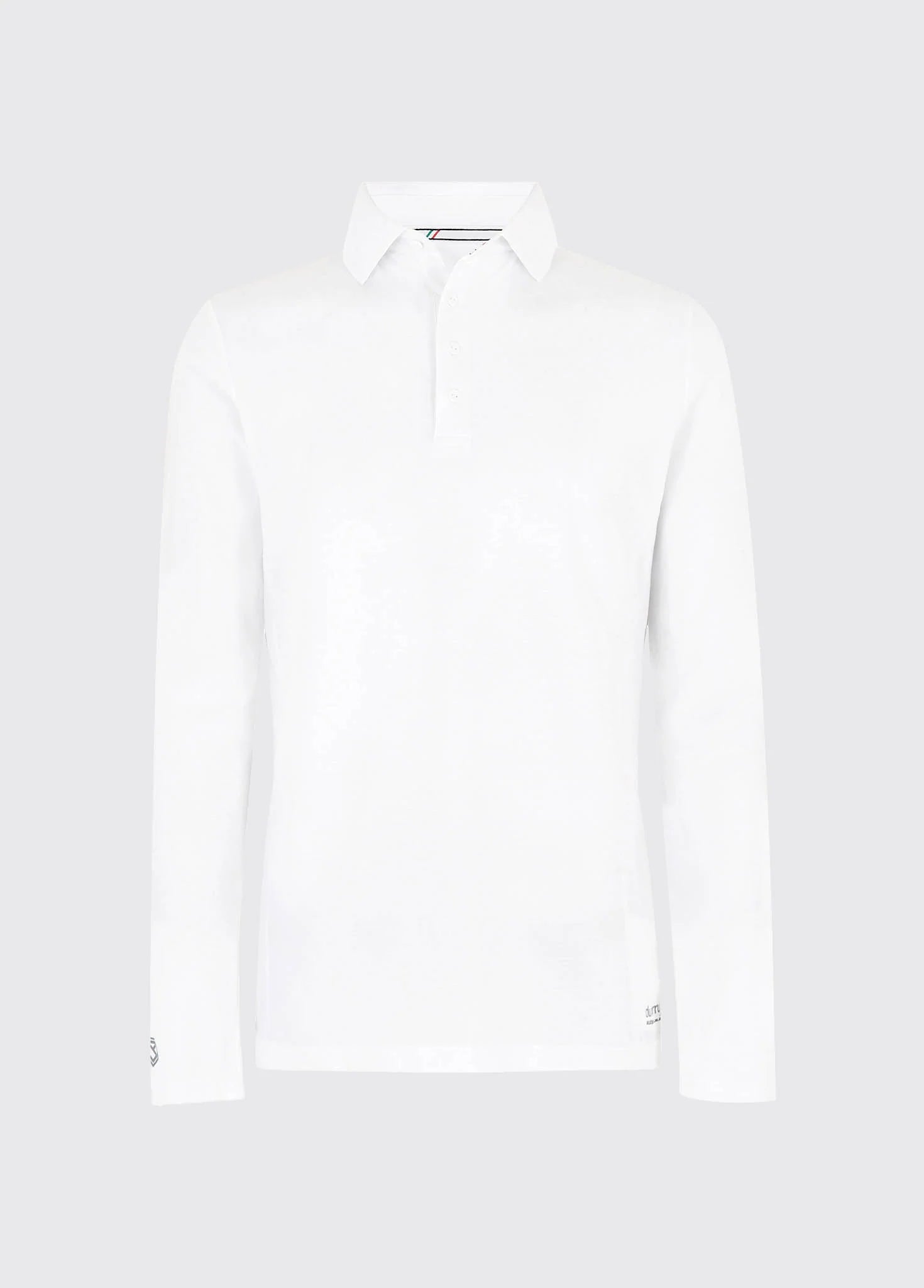 Freshford Unisex Long-sleeved Polo - White