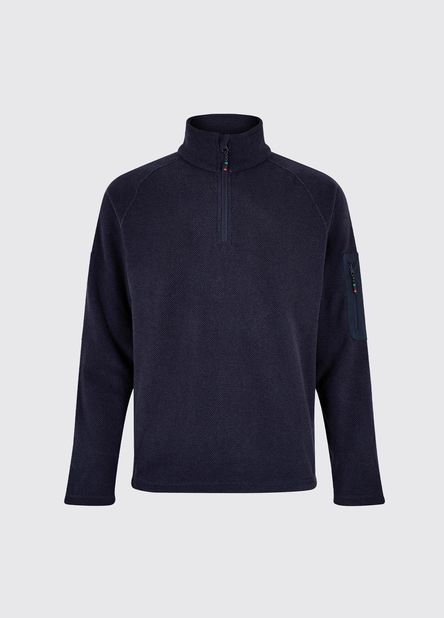 Monaco Unisex Quarter-zip Fleece - Navy