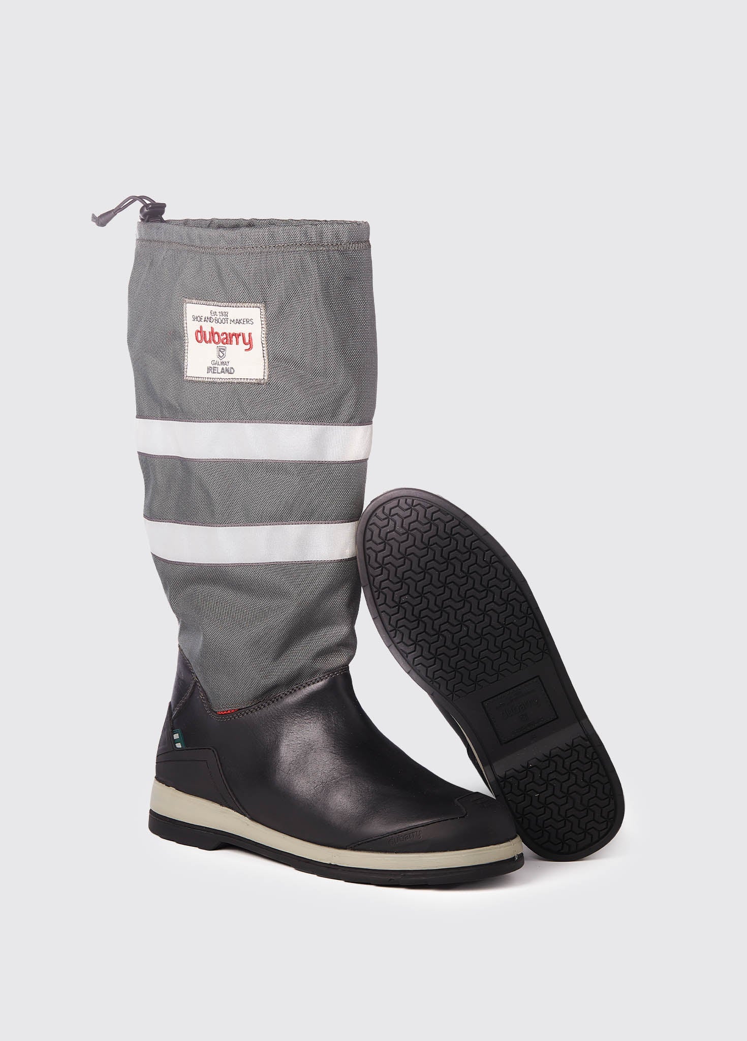 Crosshaven Sailing Boot - Navy Grey