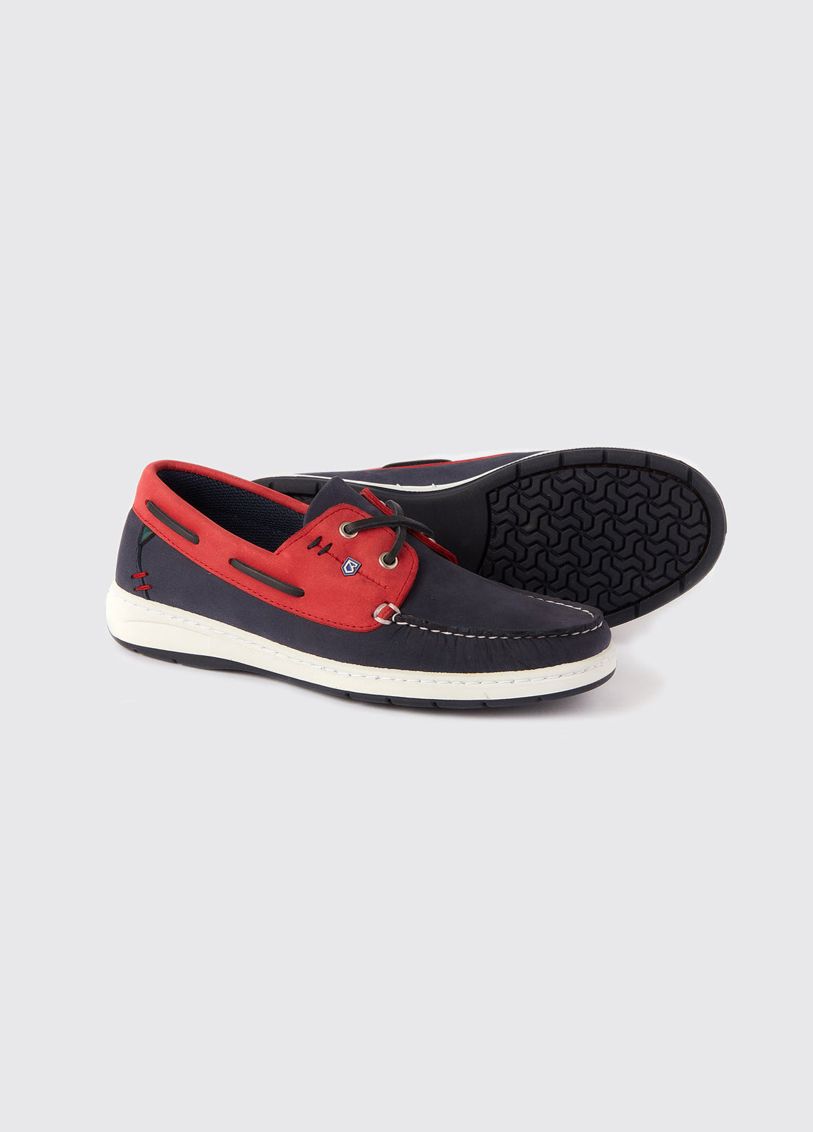 Florida Deck shoes - Denim/Red