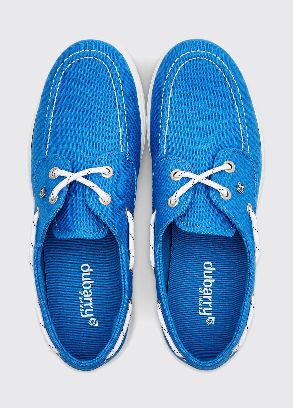 Baby blue 2025 boat shoes