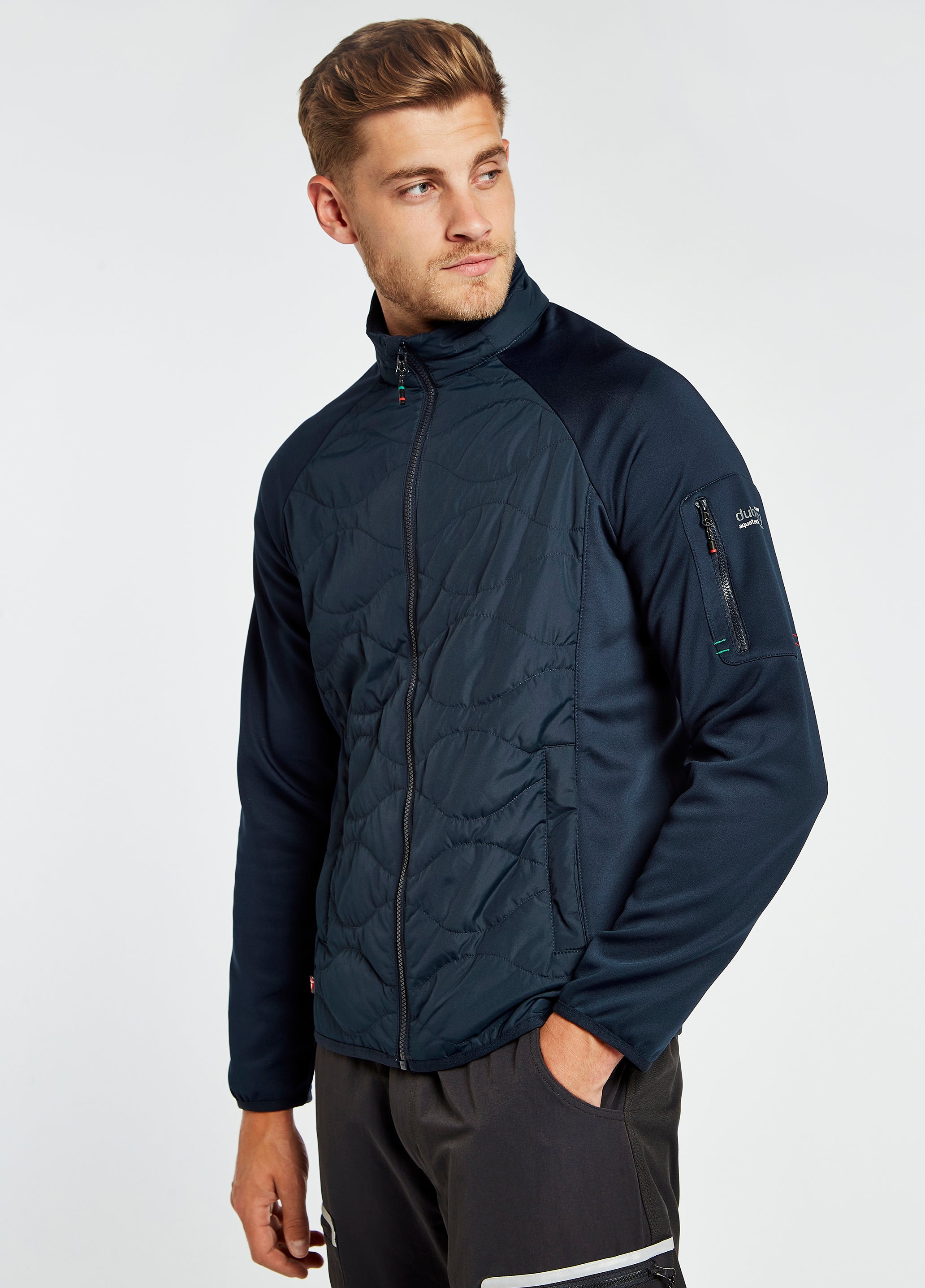 Atlantica Unisex Hybrid jacket Navy